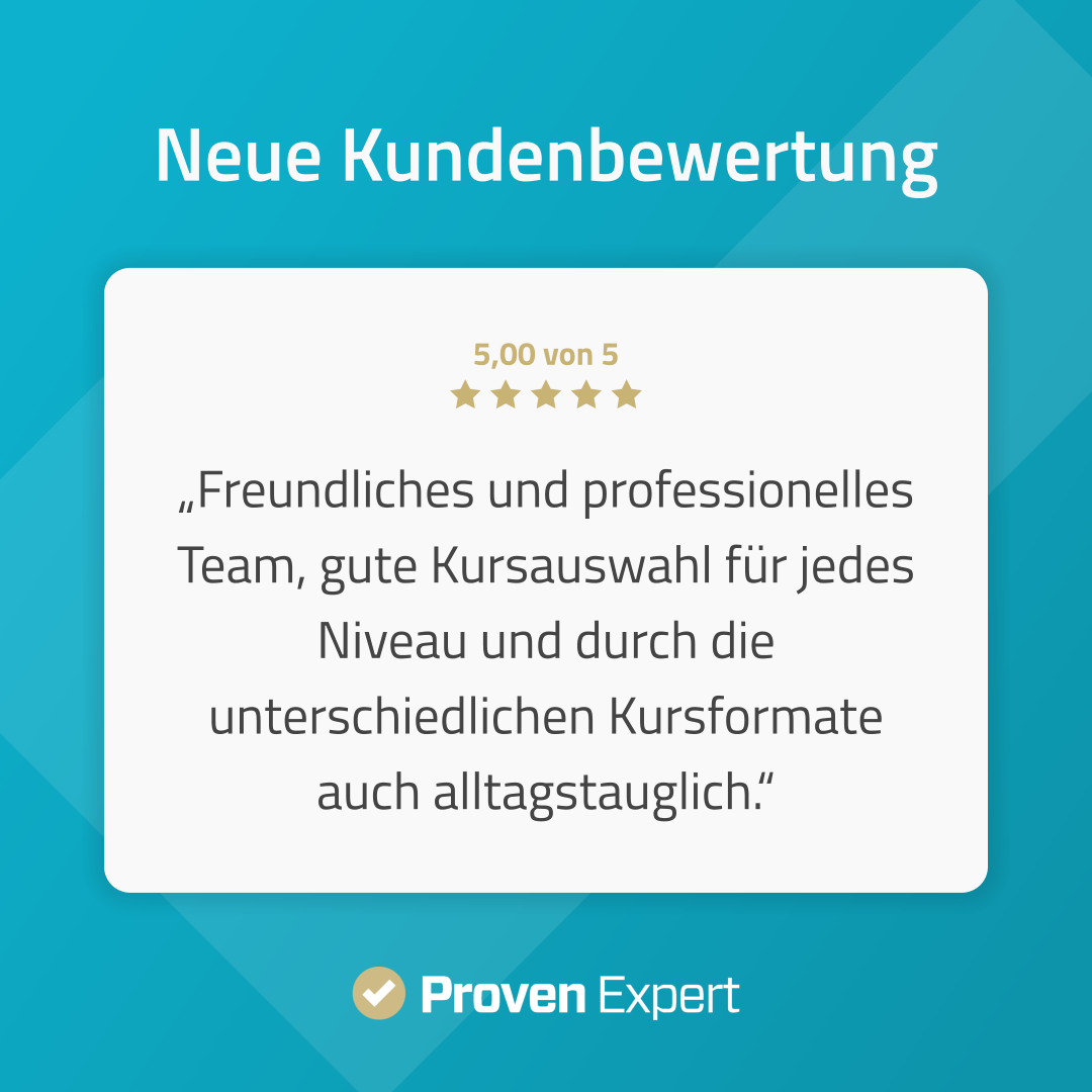 Bewertung auf Proven Expert
