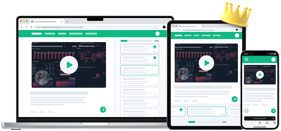 Excel Dashboard Online Kurs