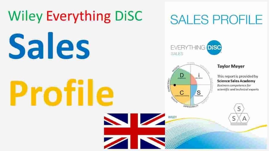Wiley Everything DiSC Sales Profile 