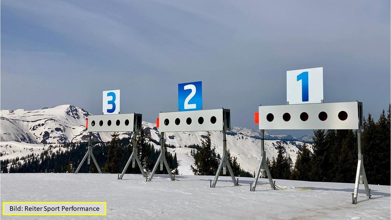 Bei uns natürlich ohne Schnee...