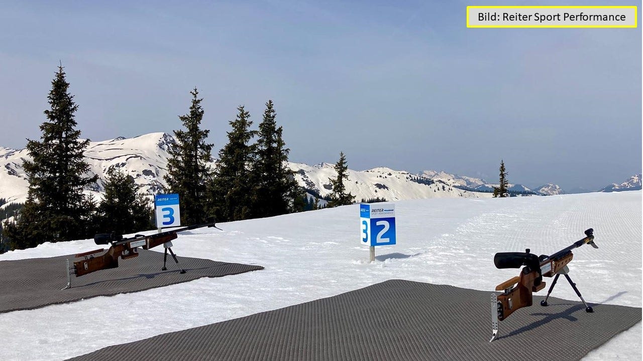 Bei uns natürlich ohne Schnee...