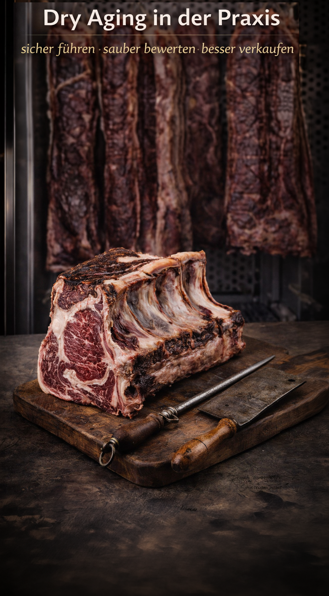 Dry Aging im Markt – Reifeschrank, Fleischqualität, Verkauf an der Theke