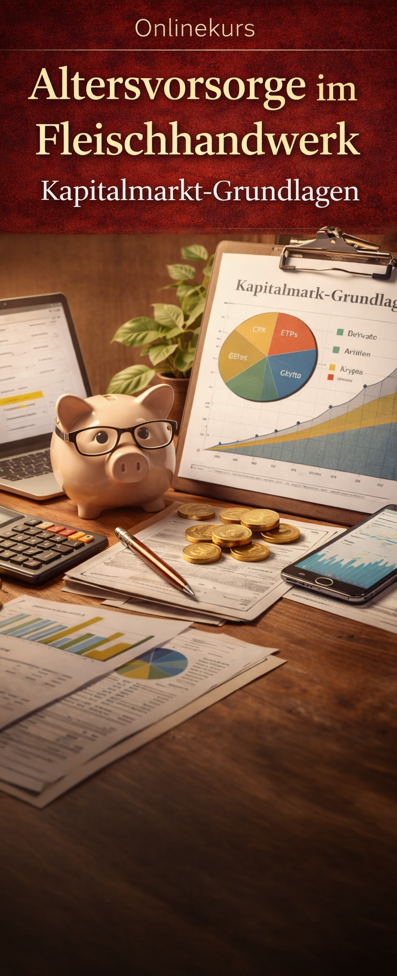 Altersvorsorge im Fleischhandwerk – Onlinekurs