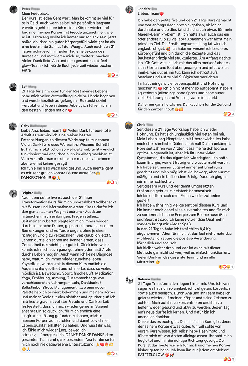 Feedback Eat Fee Glow