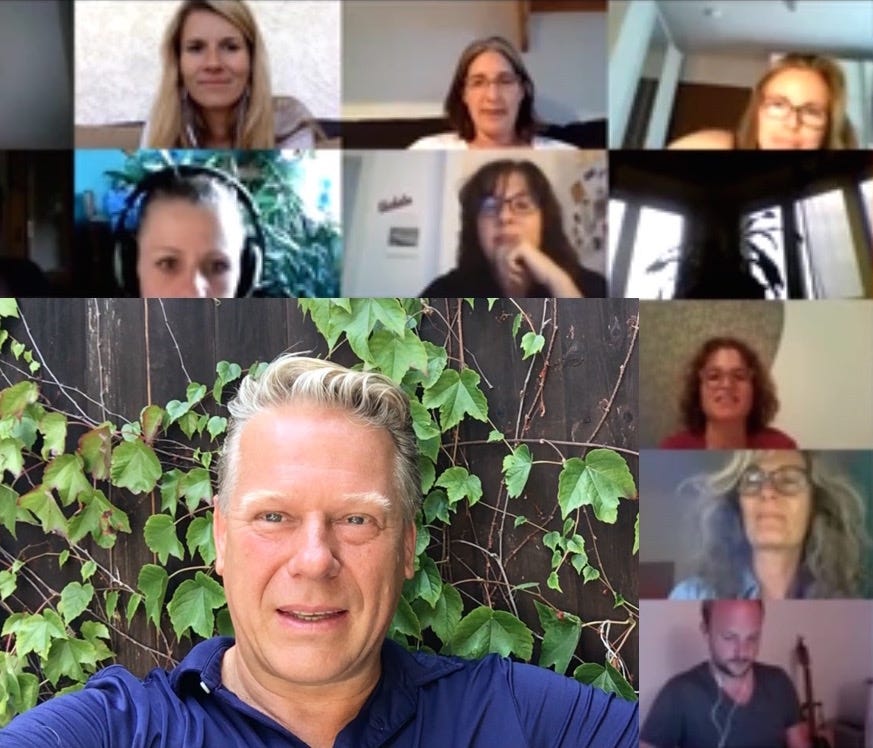 Live Video Zoom Webinar mit Raho Bornhorst