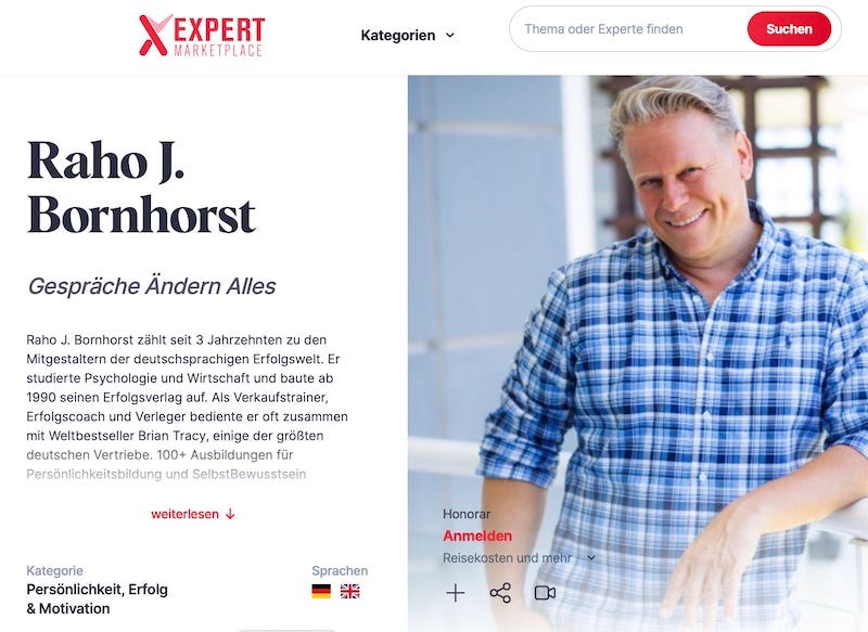 Expert Market Place Foto mit Link