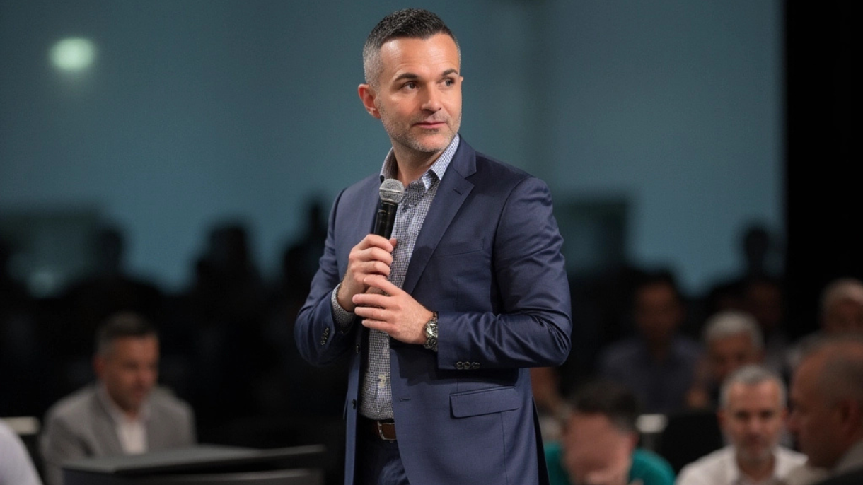 Marco Terracciano I Der Redner