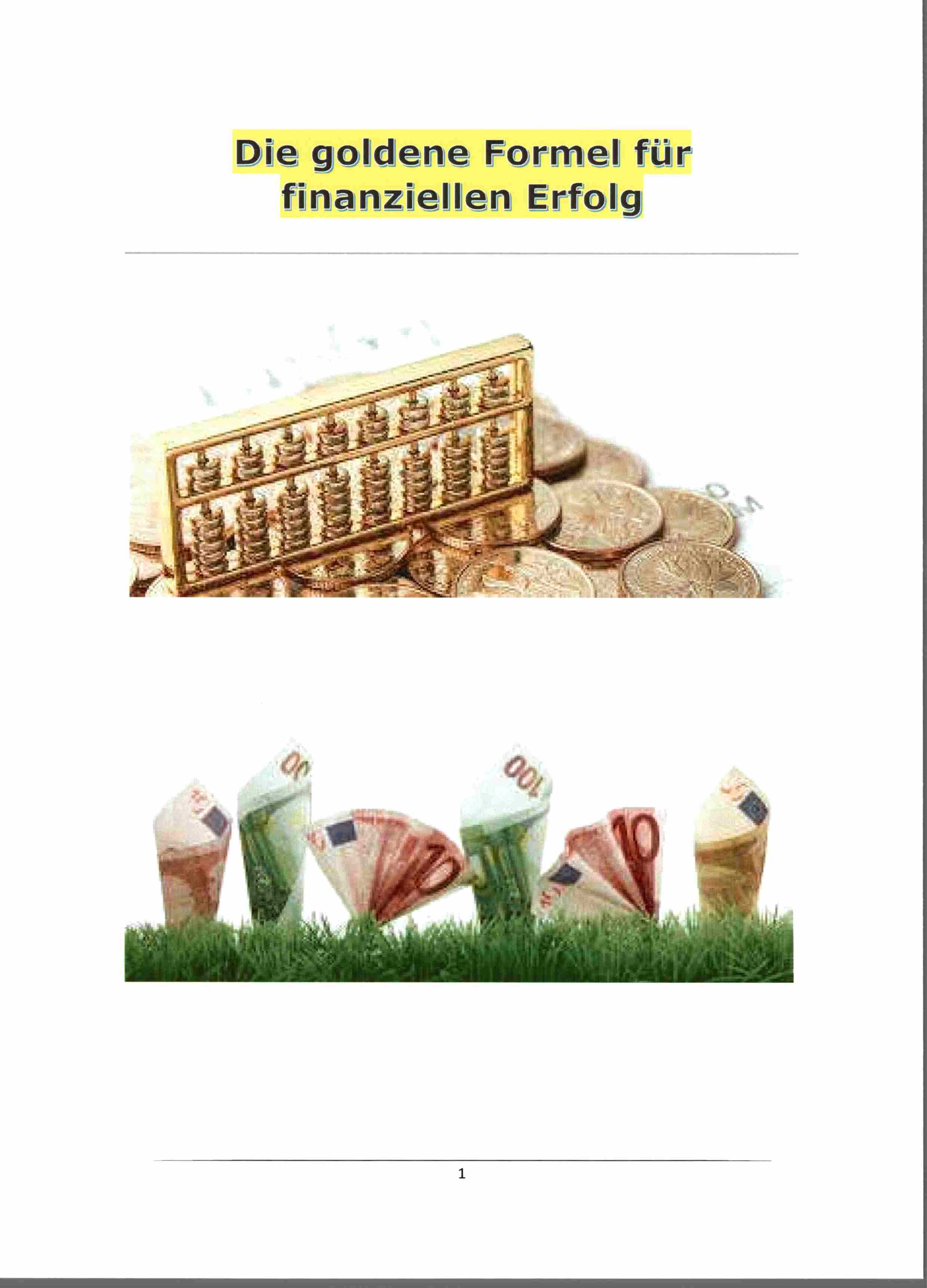 Finanzen, Erfolg, Investing, Investment, Ebook, Digital, Geldverdienen, goldeneFormel