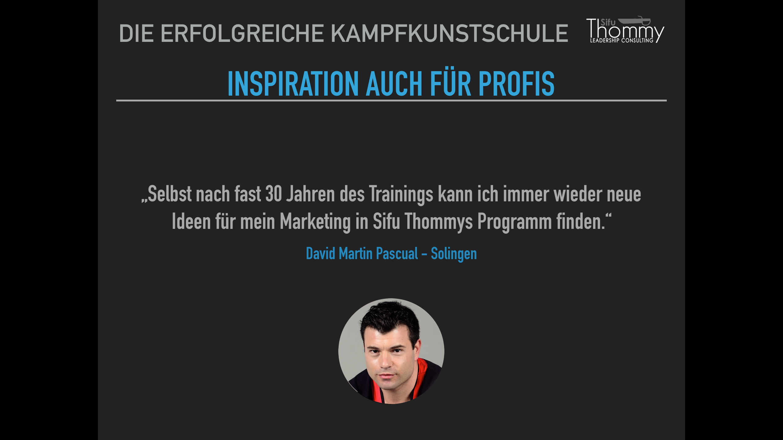 Testimonial David Martin