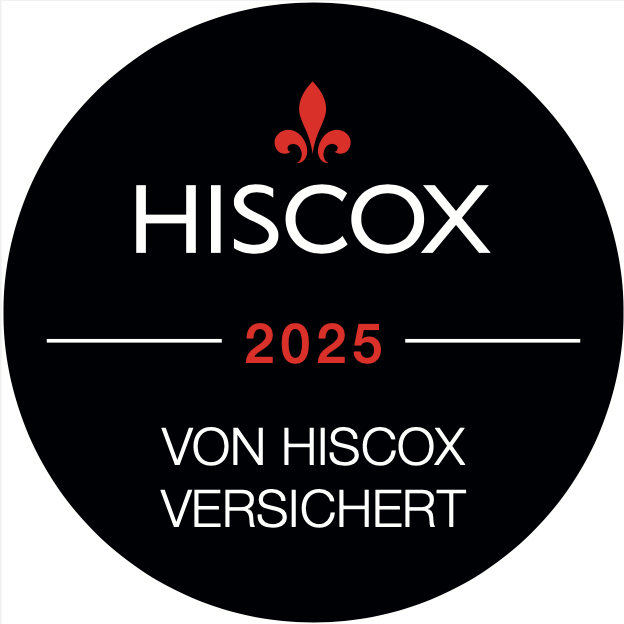 Hiscox Versicherung Siegel BC Media