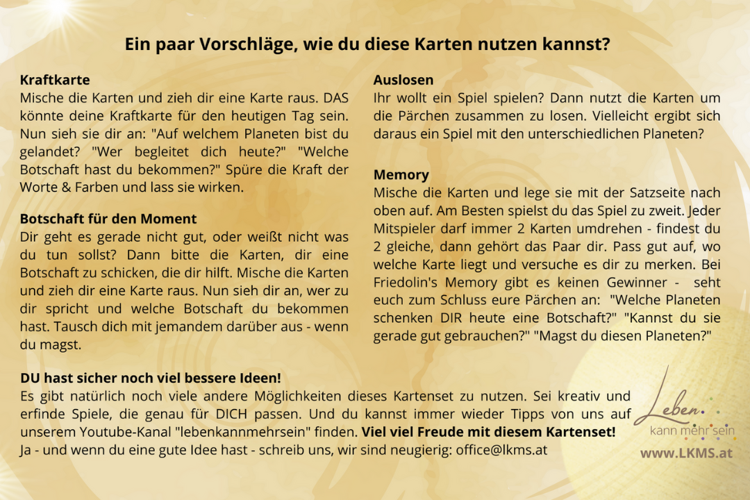 Wie du sie anwenden kannst