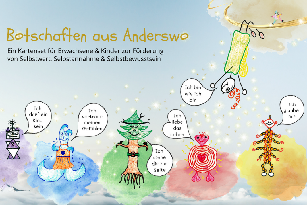 Kartenset Botschaften aus Anderswo