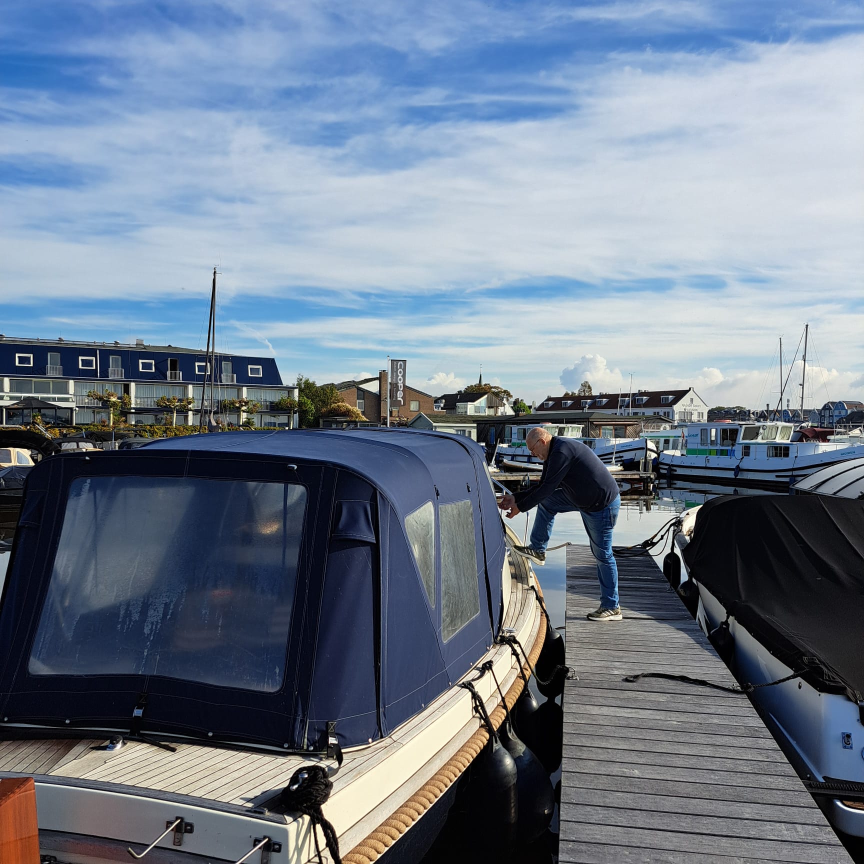 Wolfgang im Hotelhafen Loosdrecht