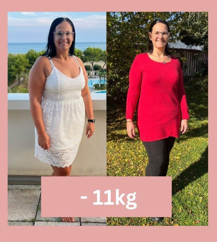 Nadine P. - 11 kg in 3 Monaten abgenommen