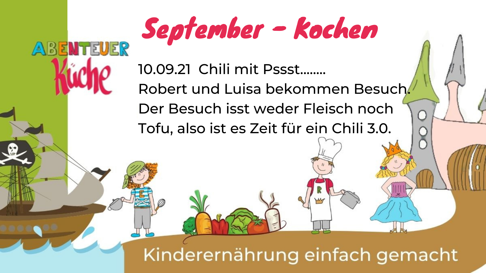 Das kochen wir im September