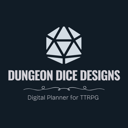 Logo Dungeon Dice Designs