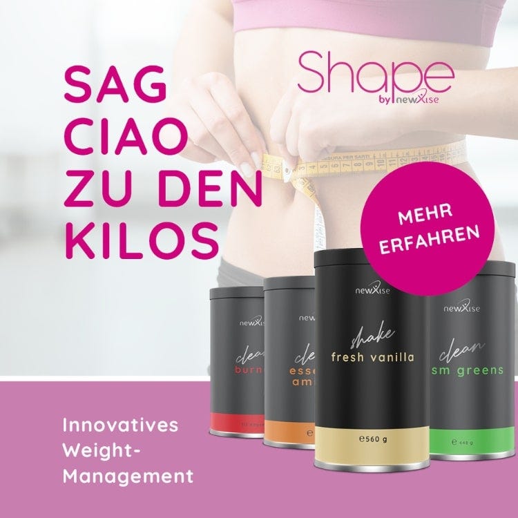 Shape: sag Ciao zu den Pfunden
