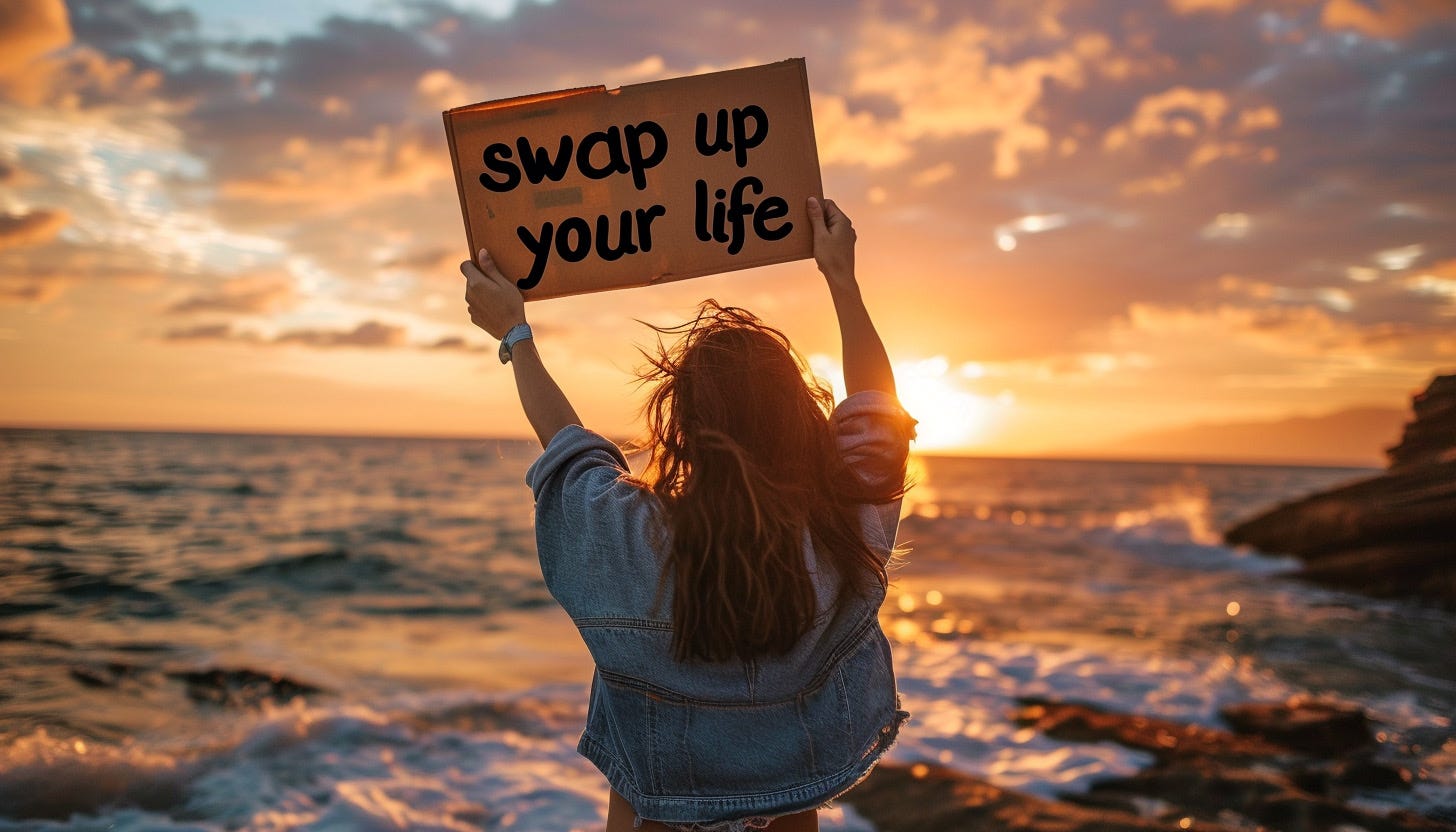 weniger swipe. mehr swap.