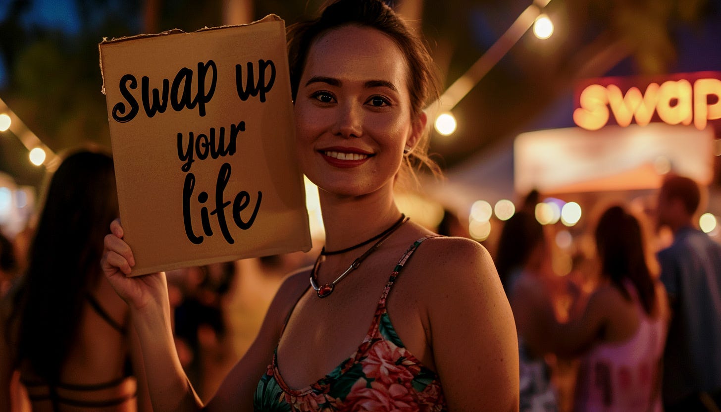 weniger swipe. mehr swap.