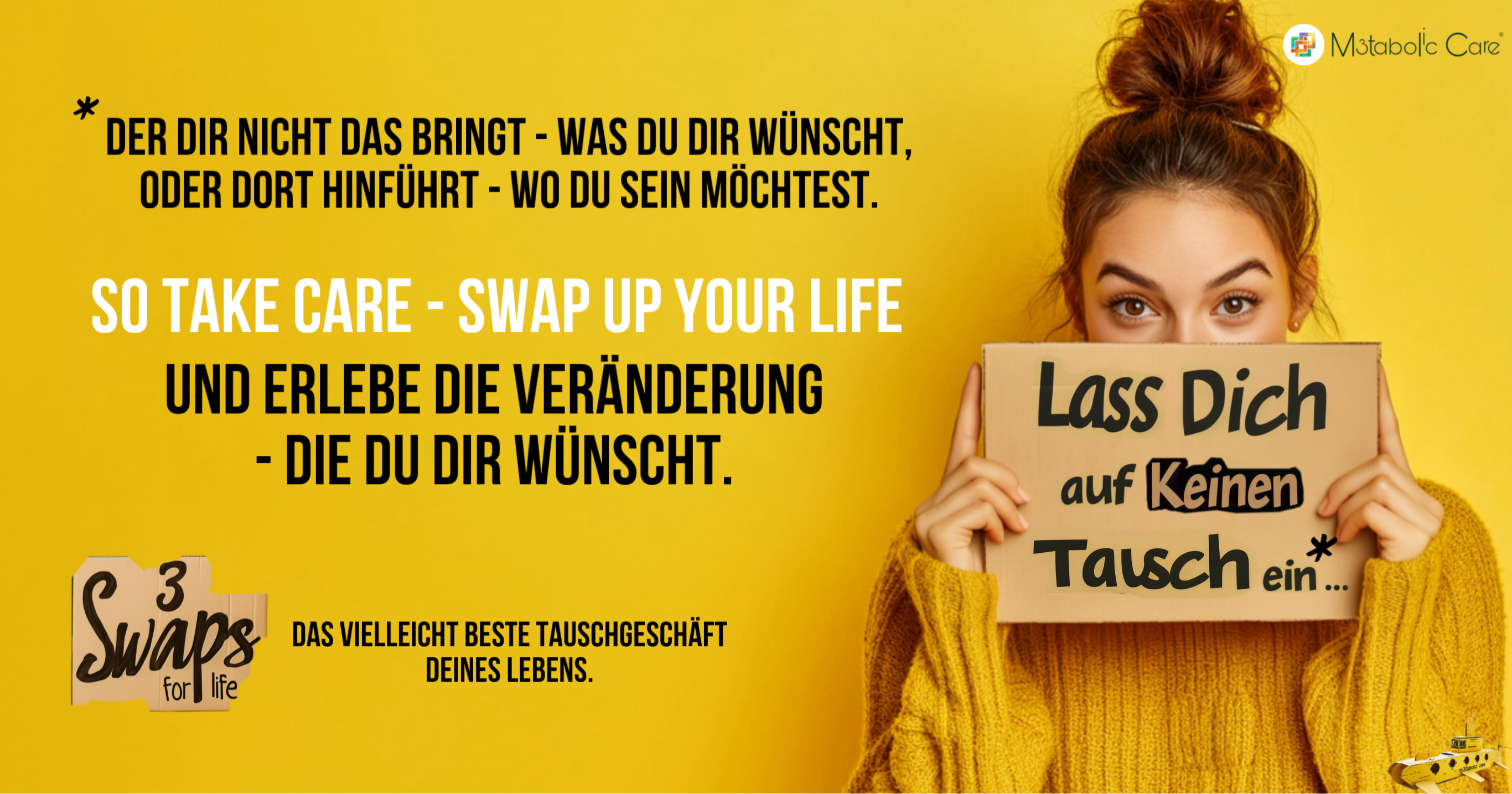 Bild 5: Lass Dich auf keinen Tausch ein!