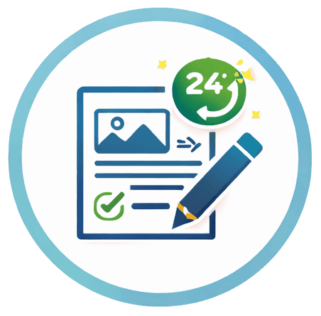 Erster Entwurf – bereits am nächsten Tag