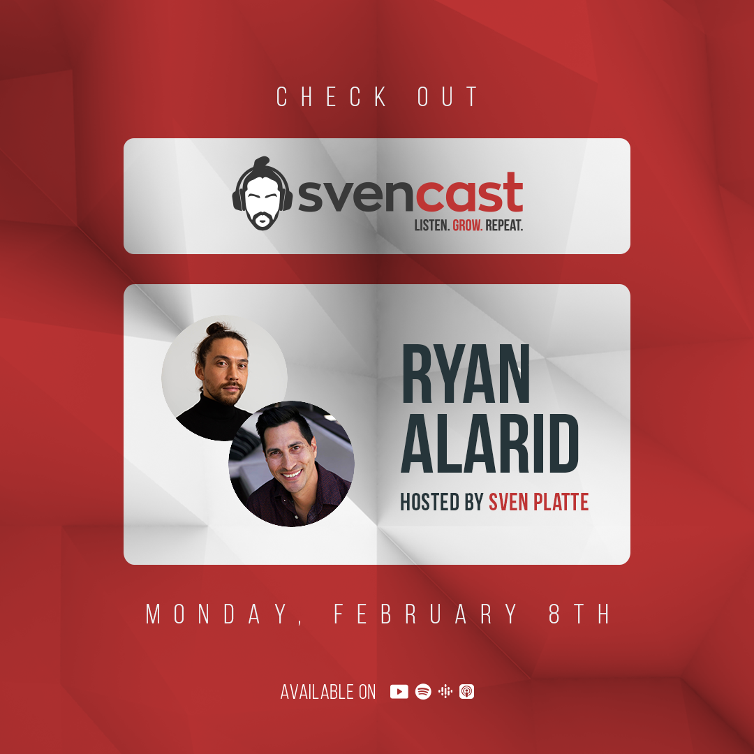 Svencast podcast hosted by Digistore24 founder Sven Platte. First guest: Digistore24 VP of Marketing Ryan Alardi.