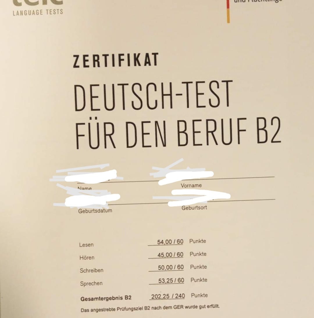 Dtb B2 Mündliche Prüfung