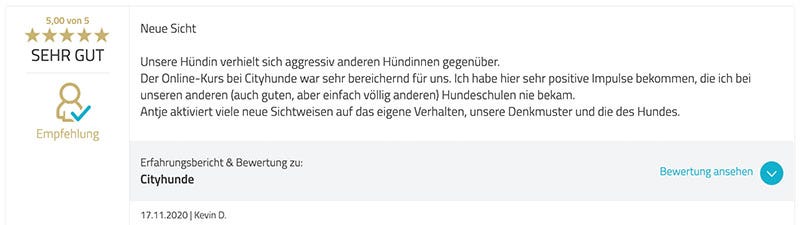 Antje Hebel, Zufriedenheit