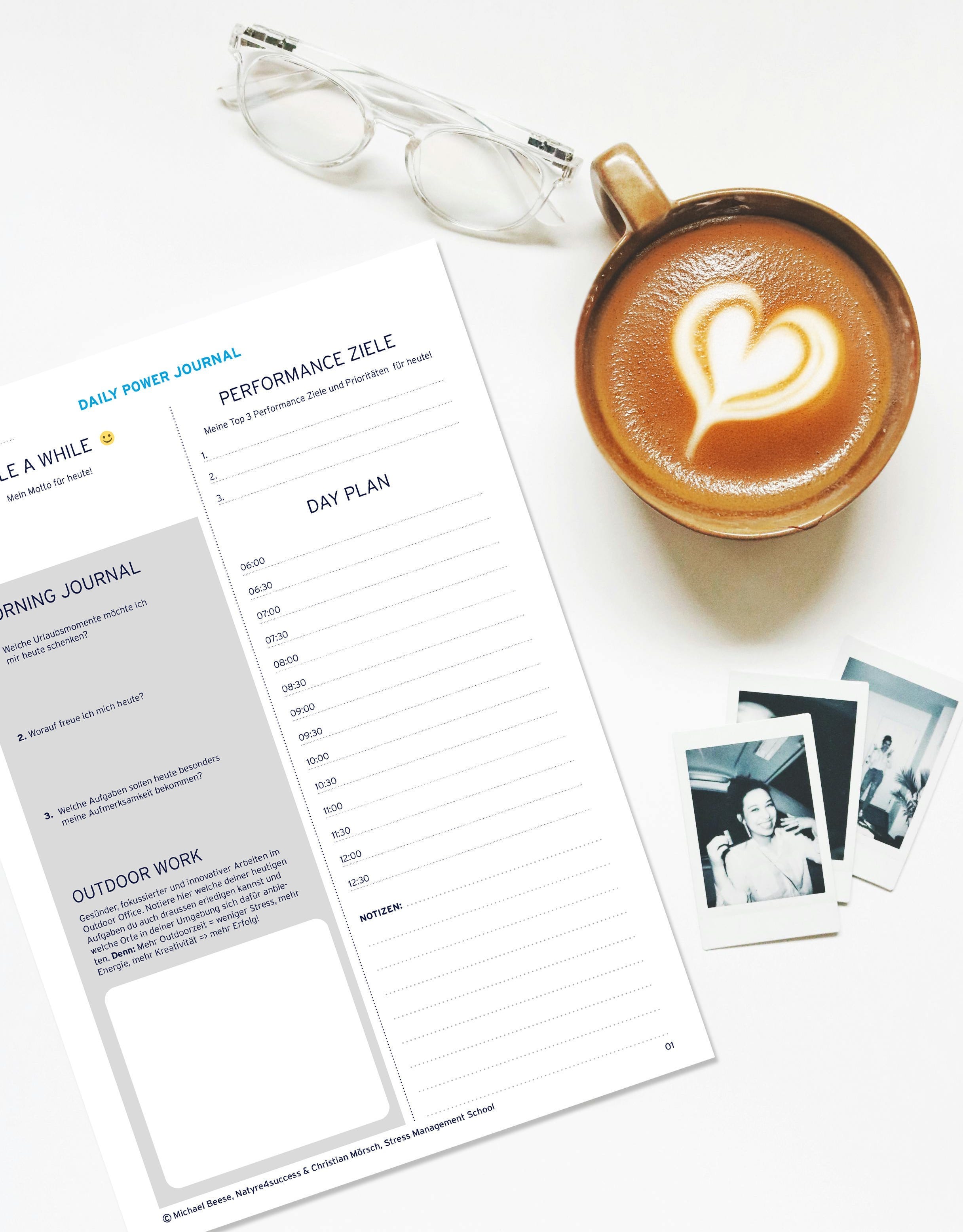 Healthy Performance - Daily Power Journal