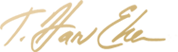 T. Harv Eker Signature