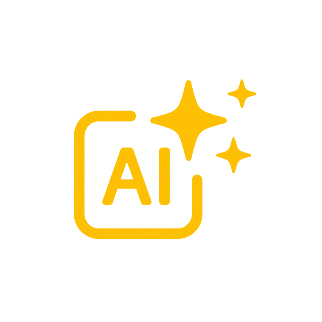 AI-driven decision-making icon