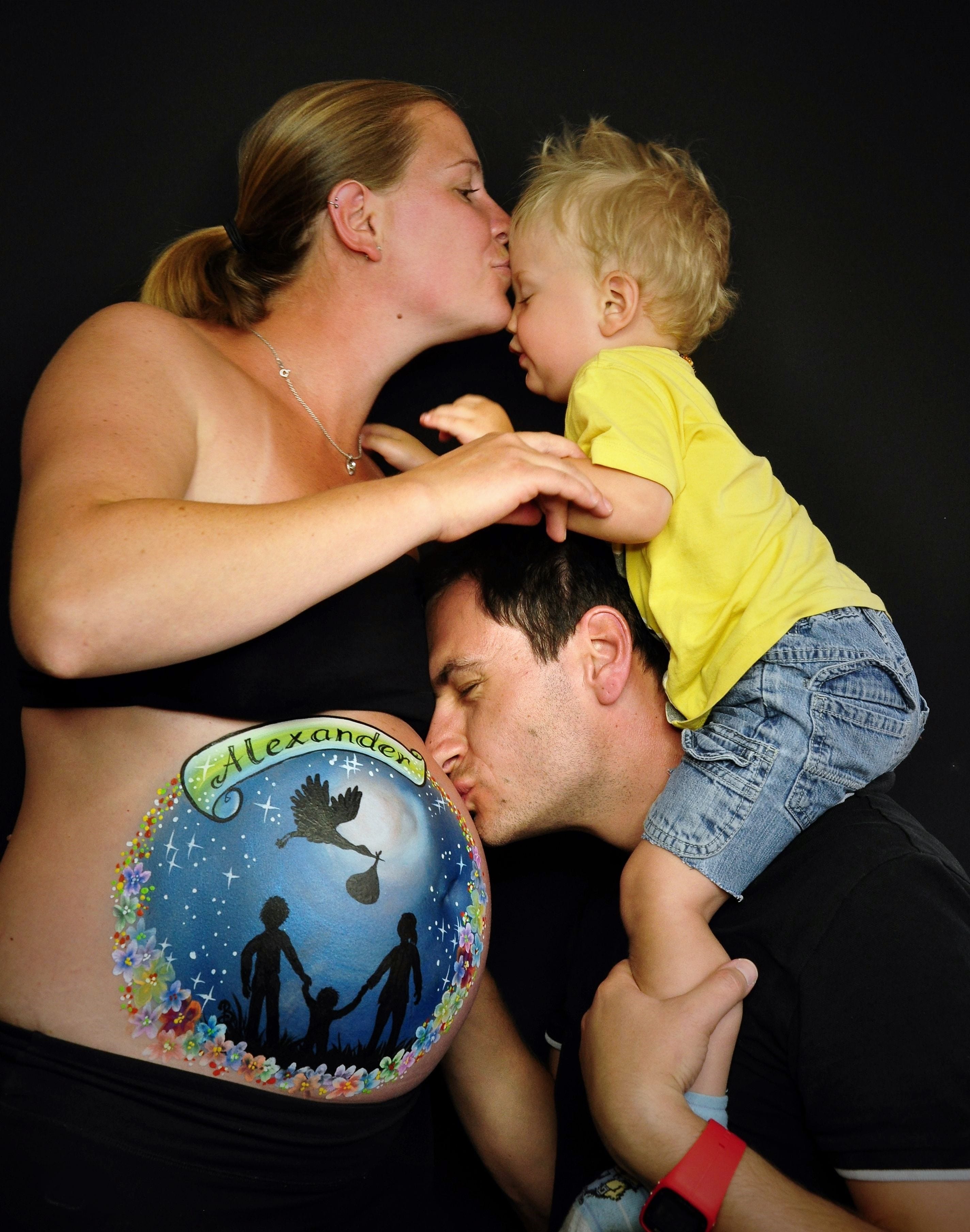 Babybauchpainting