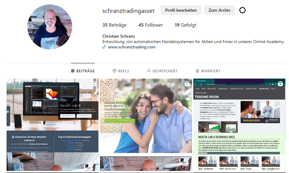 Instagram SchranzTrading