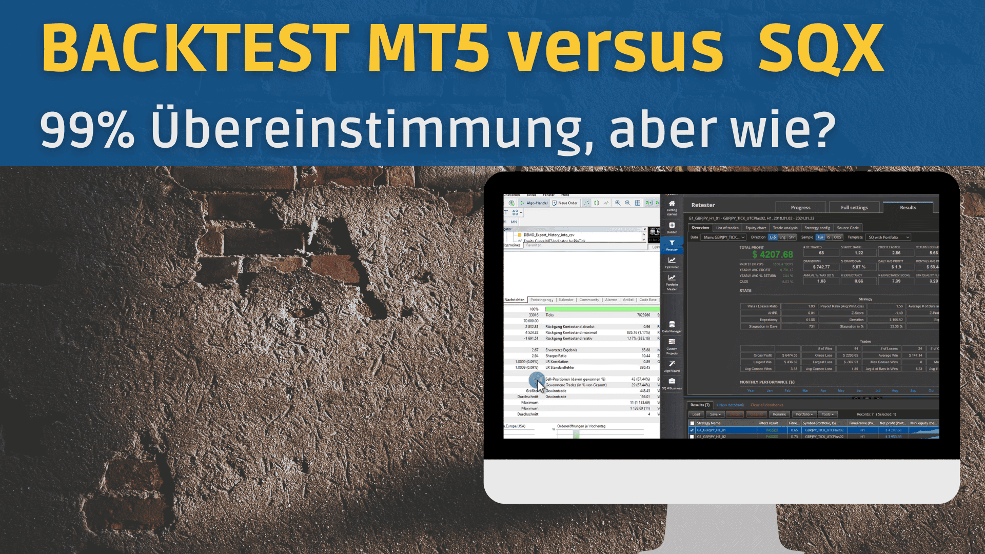 STRATEGYQUANT TUTORIALS