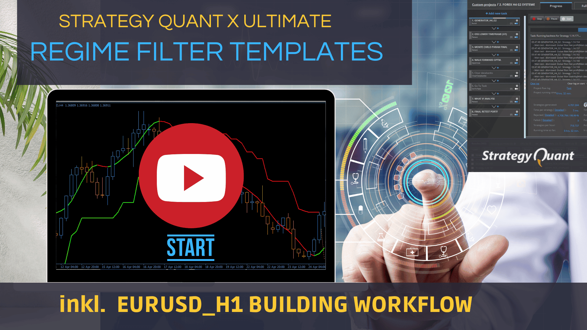 strategyquant x regime filter