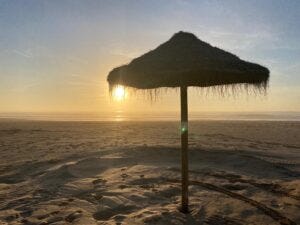 Justus, sein Cousin und die Omi gemeinsam im Urlaub in der Lüneburger Heide