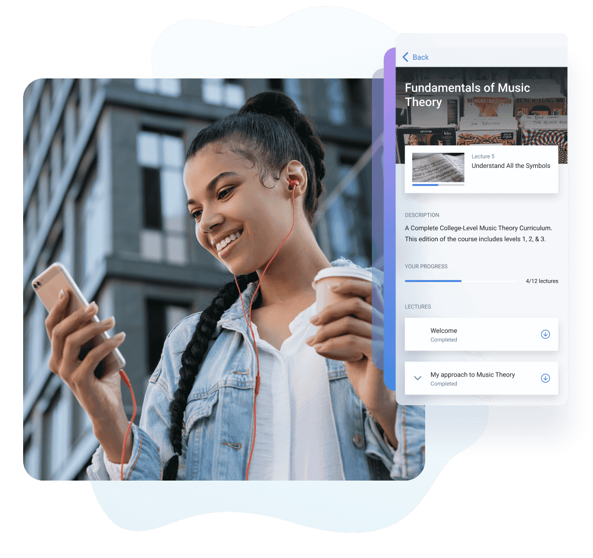 Digibiz24 App: Your courses are synched automatically