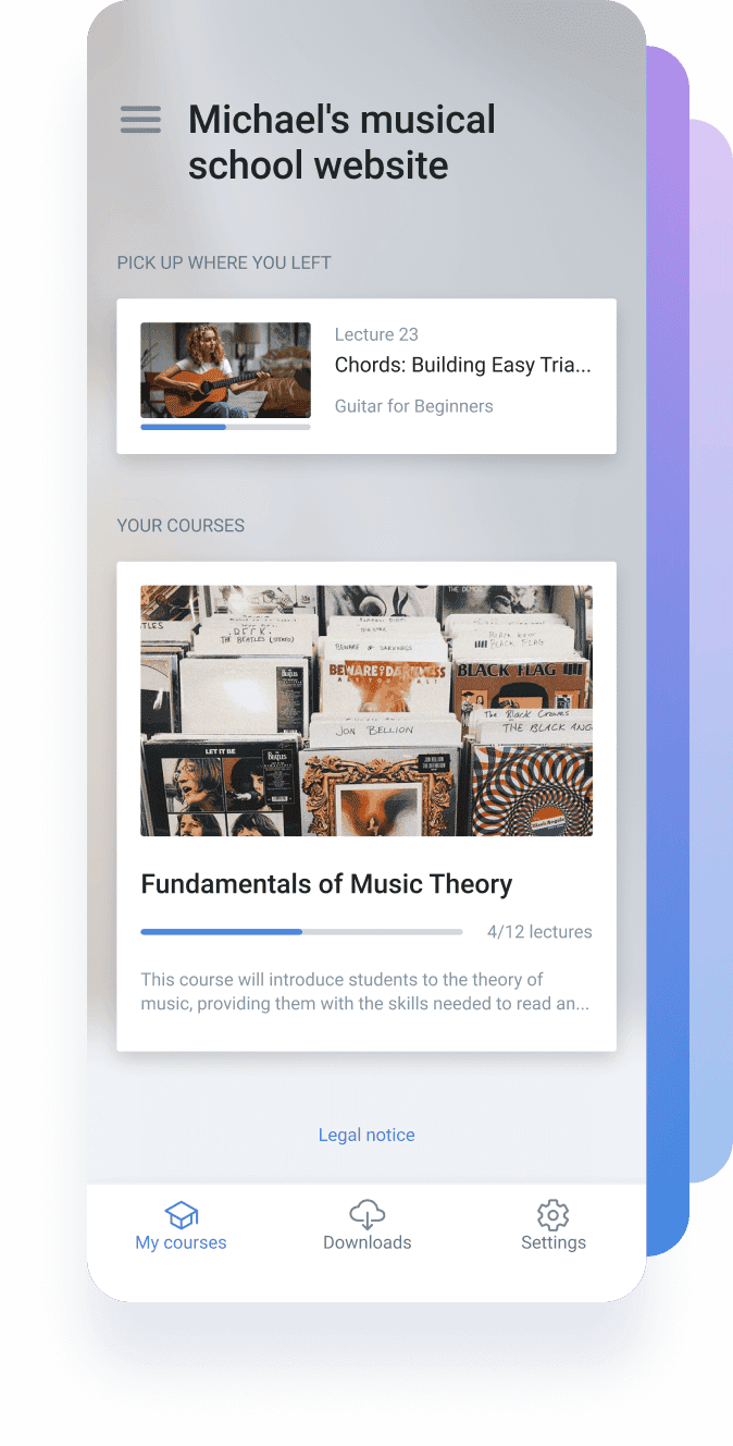 Digibiz24 App - Screen-Demo