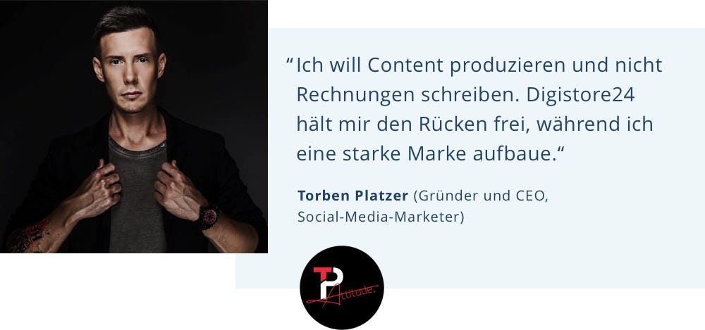 Zitat von Torben Platzer mit Bild