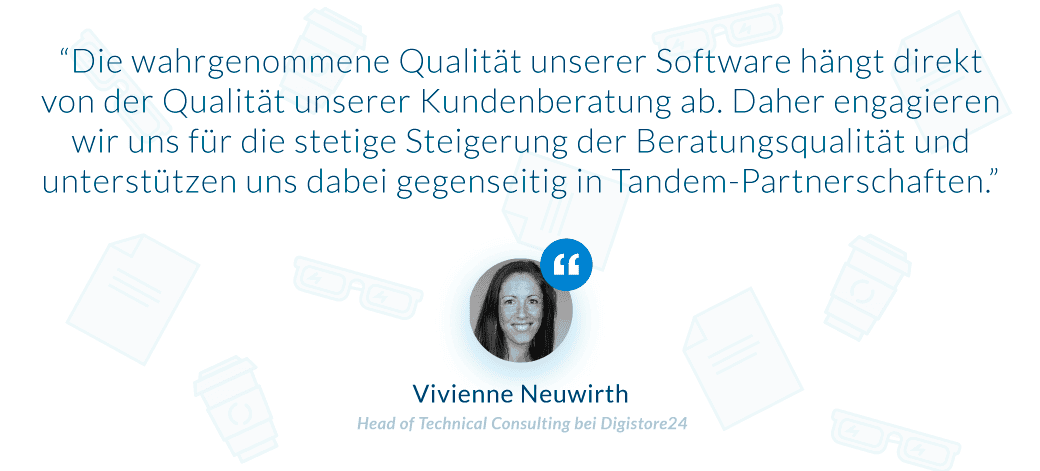 Zitat von Vivienne Neuwirth zur Wichtigkeit der Kundenberatung