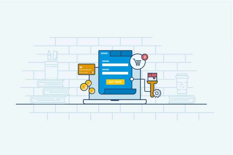 Mehrstufiges Bestellformular