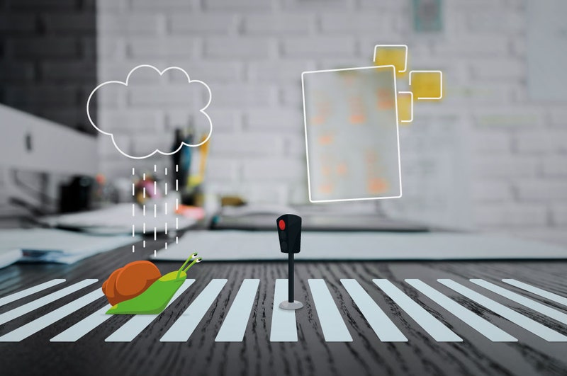 Ansicht des Planeten Erde aus dem Weltraum