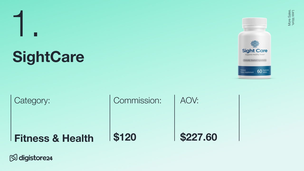 SightCare Digistore24