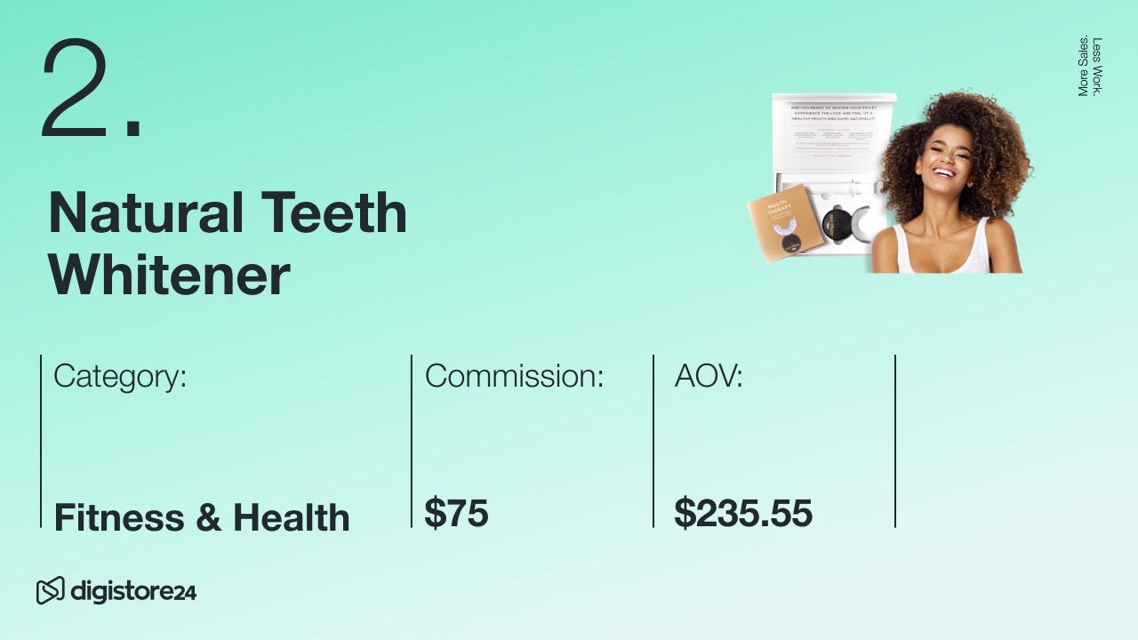 Natural Teeth Whitener Digistore24