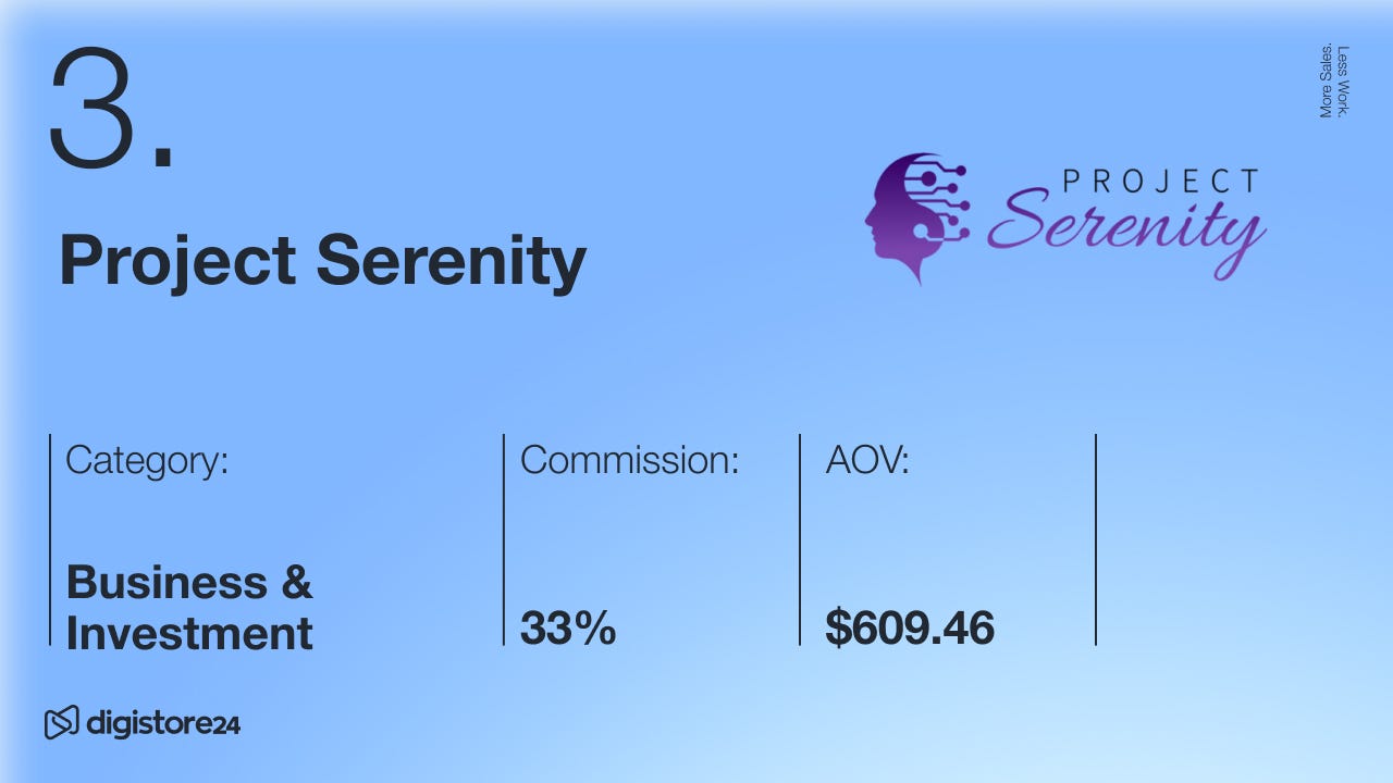 Project Serenity Digistore24