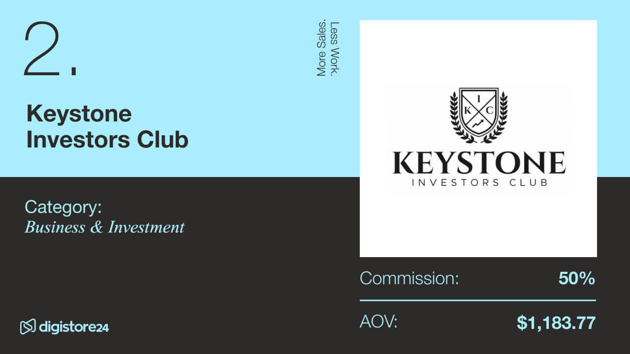 Keystone Investor Club Digistore24
