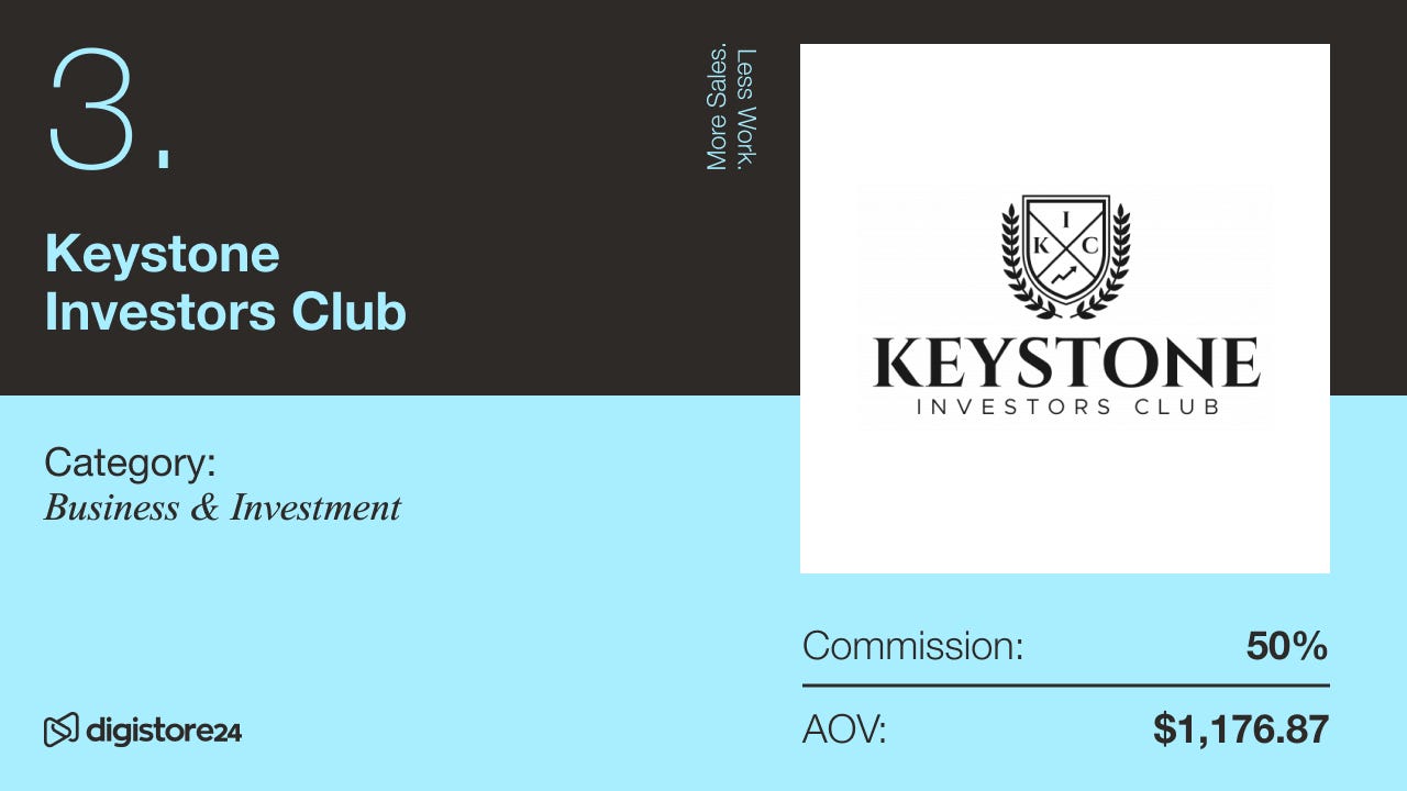 Keystone Investors Club Digistore24