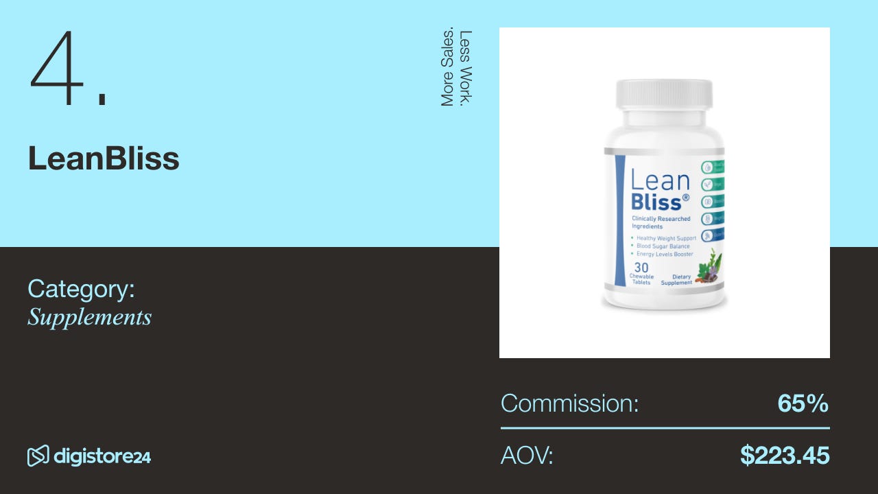 LeanBliss on Digistore24