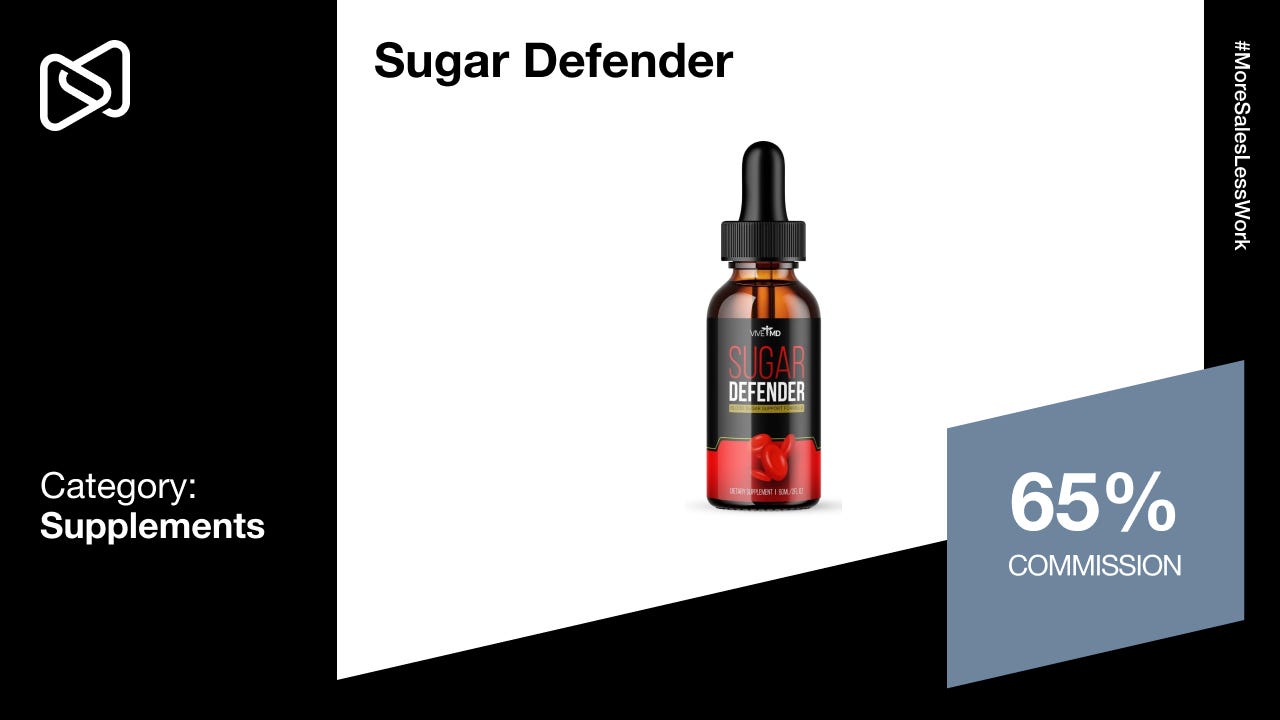 Sugar Defender on Digistore24