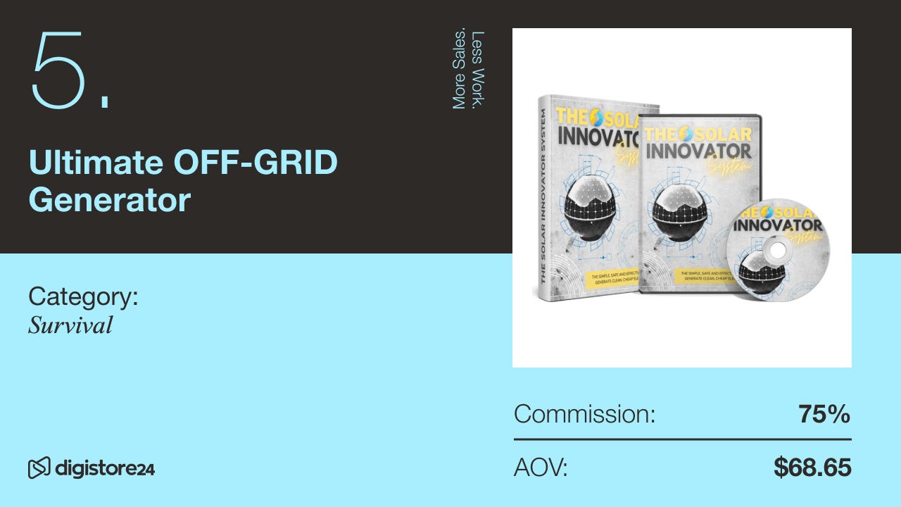 Ultimate OFF-GRID Generator Digistore24